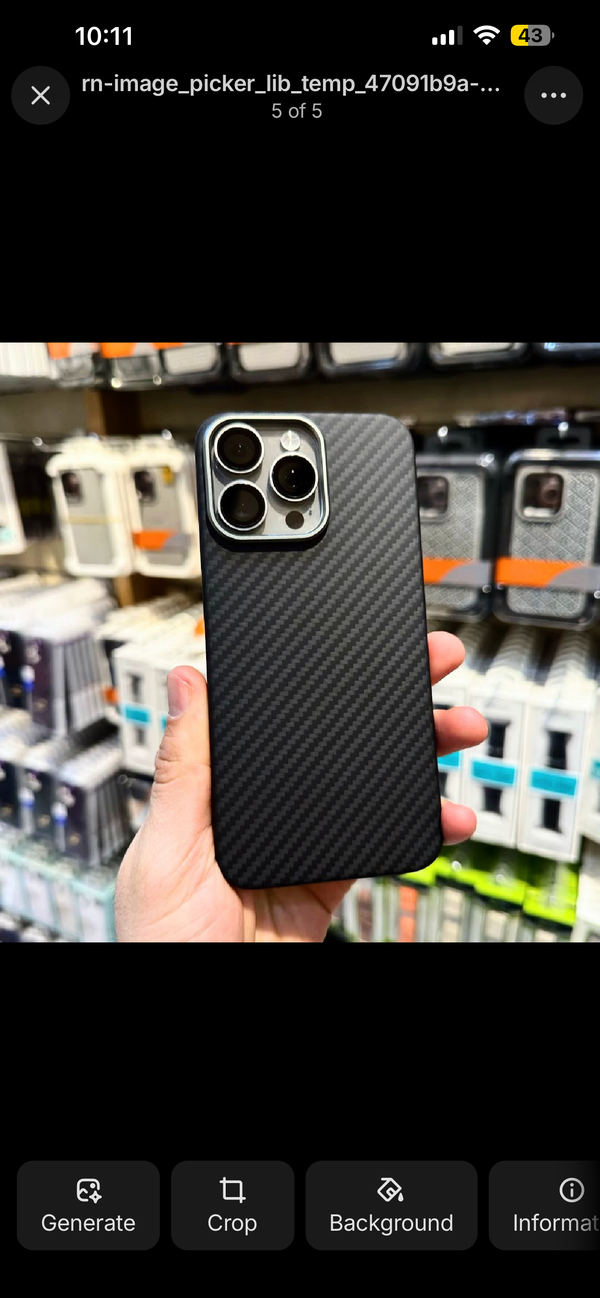 Carbon Fiber Cases